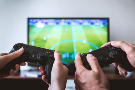 Gaming Friends Free Stock Photo