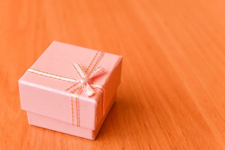 Pink Gift Box Free Stock Photo