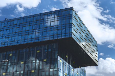Glass Office Building Free Stock Photo