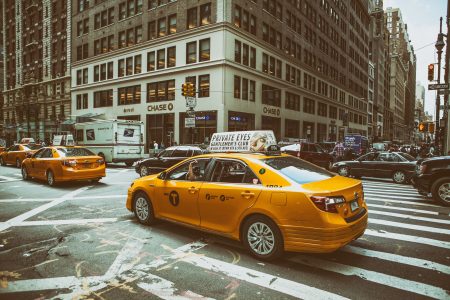 Traffic in New York Free Stock Photo