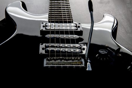 Black Guitar Free Stock Photo