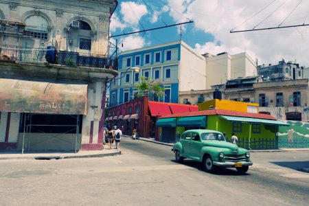 Havana Crossroads Free Stock Photo
