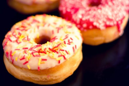 Iced Donuts Free Stock Photo