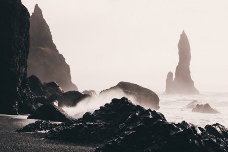 Iceland Rocky Landscape Free Stock Photo