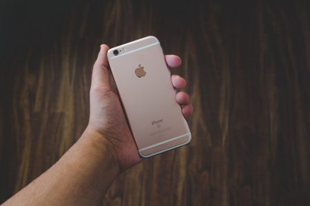 iPhone in Hand Free Stock Photo