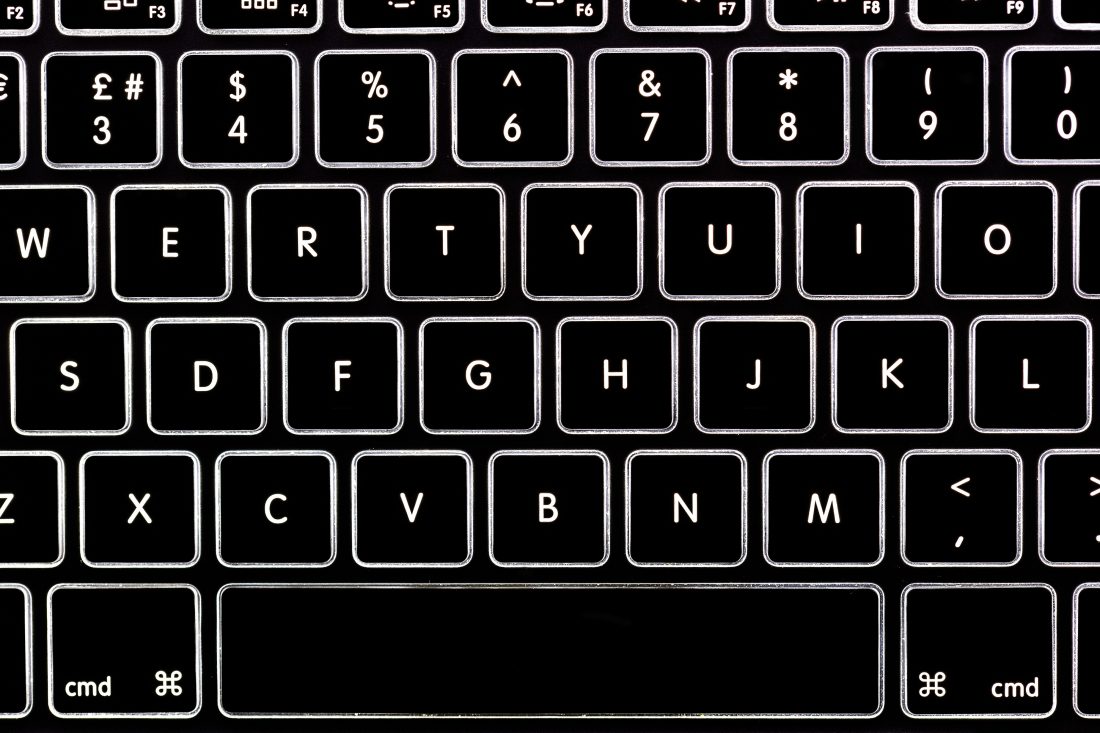 Free photo of Illuminated Keyboard