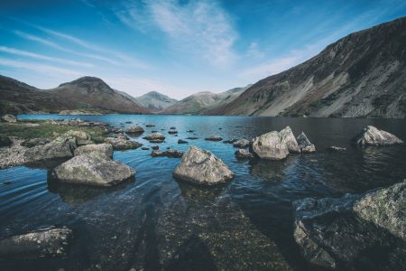 Lake District Rocks Free Stock Photo