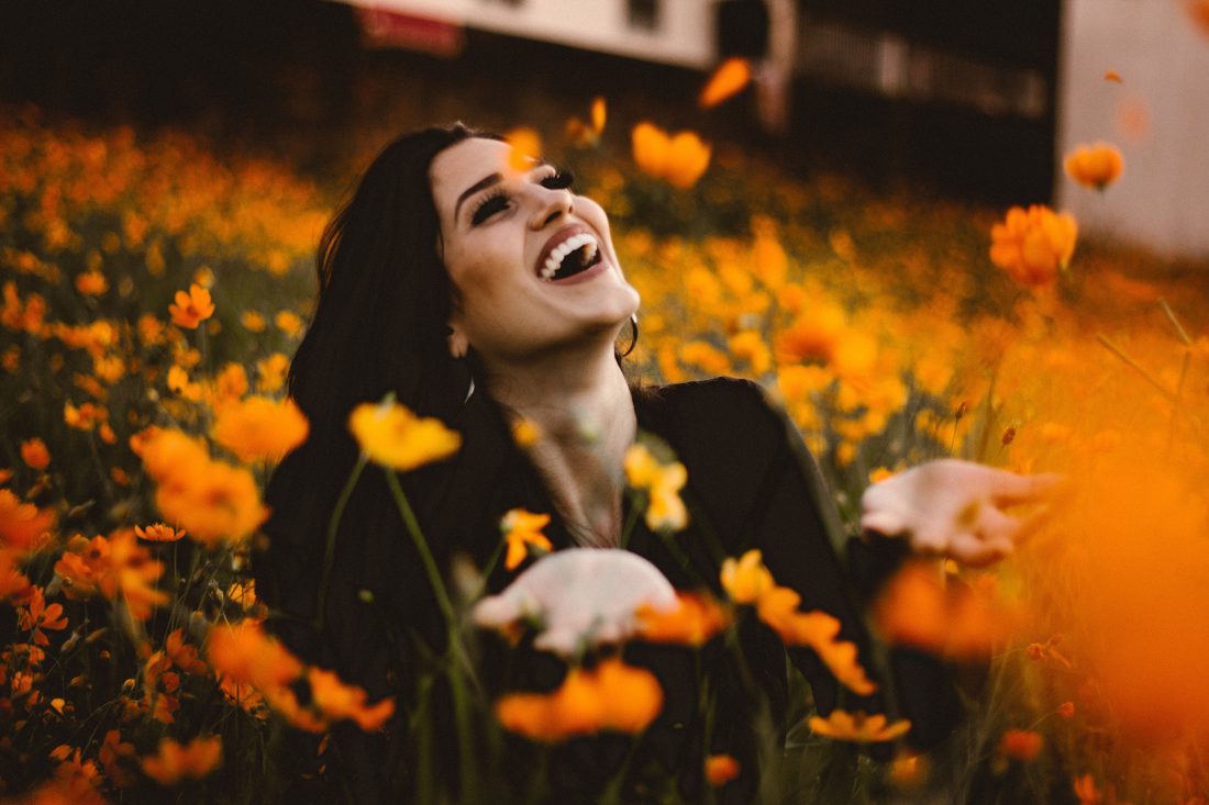 Free photo of Laughing Woman