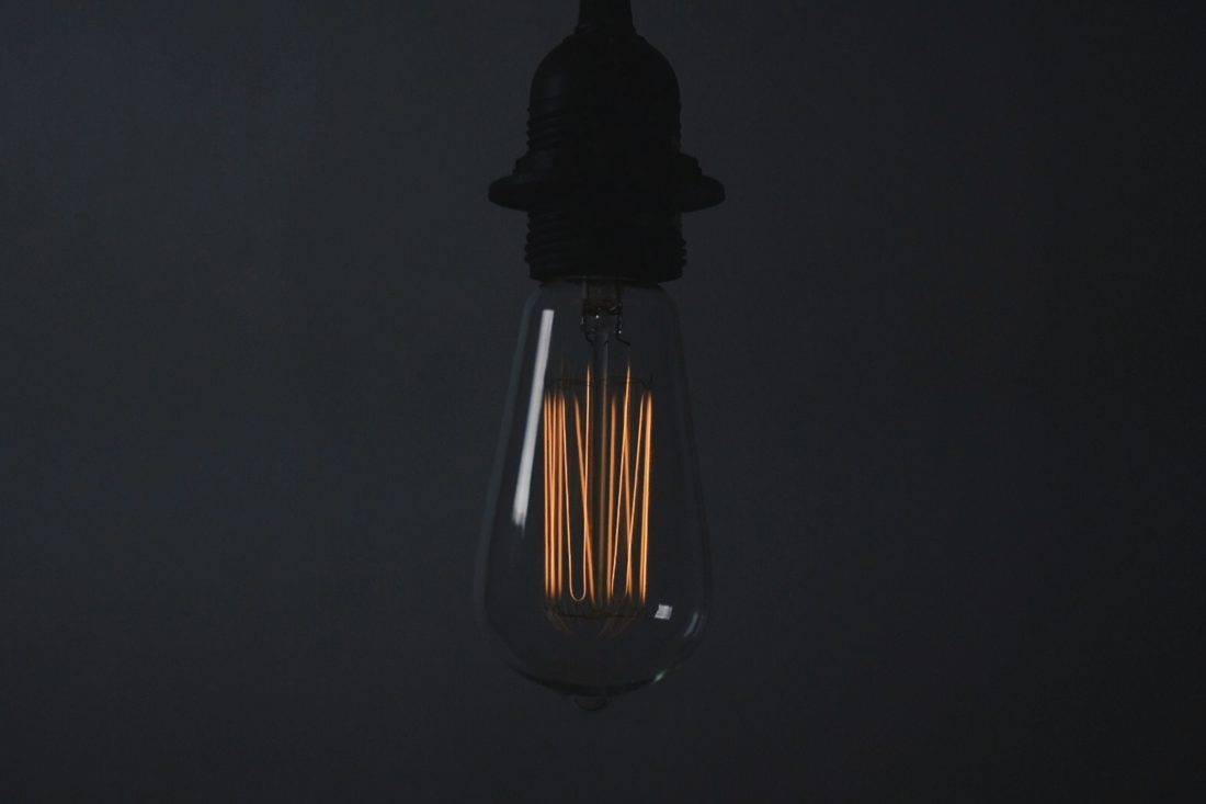 Free photo of Light Bulb Closeup