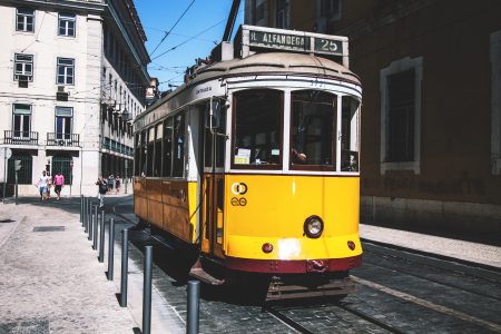 Lisbon Tram Free Stock Photo