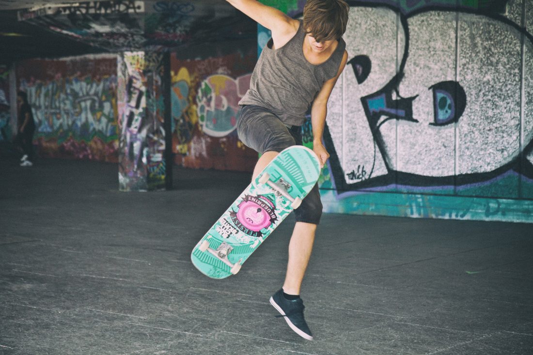 Free photo of Skateboarder