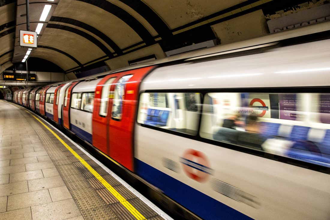 Free photo of London Tube Arrival
