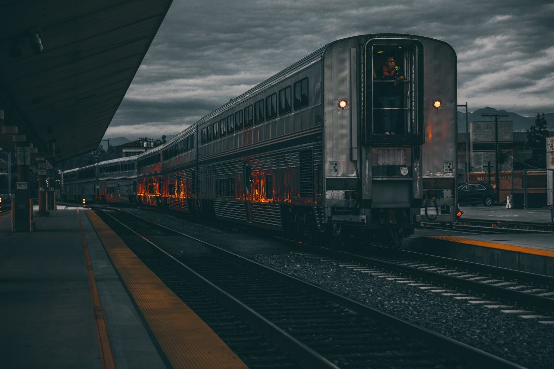 Free photo of Los Angeles Train