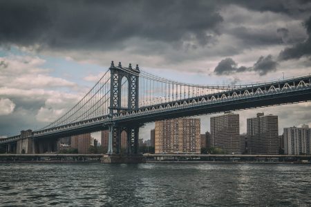 Manhattan Bridge, NYC Free Stock Photo