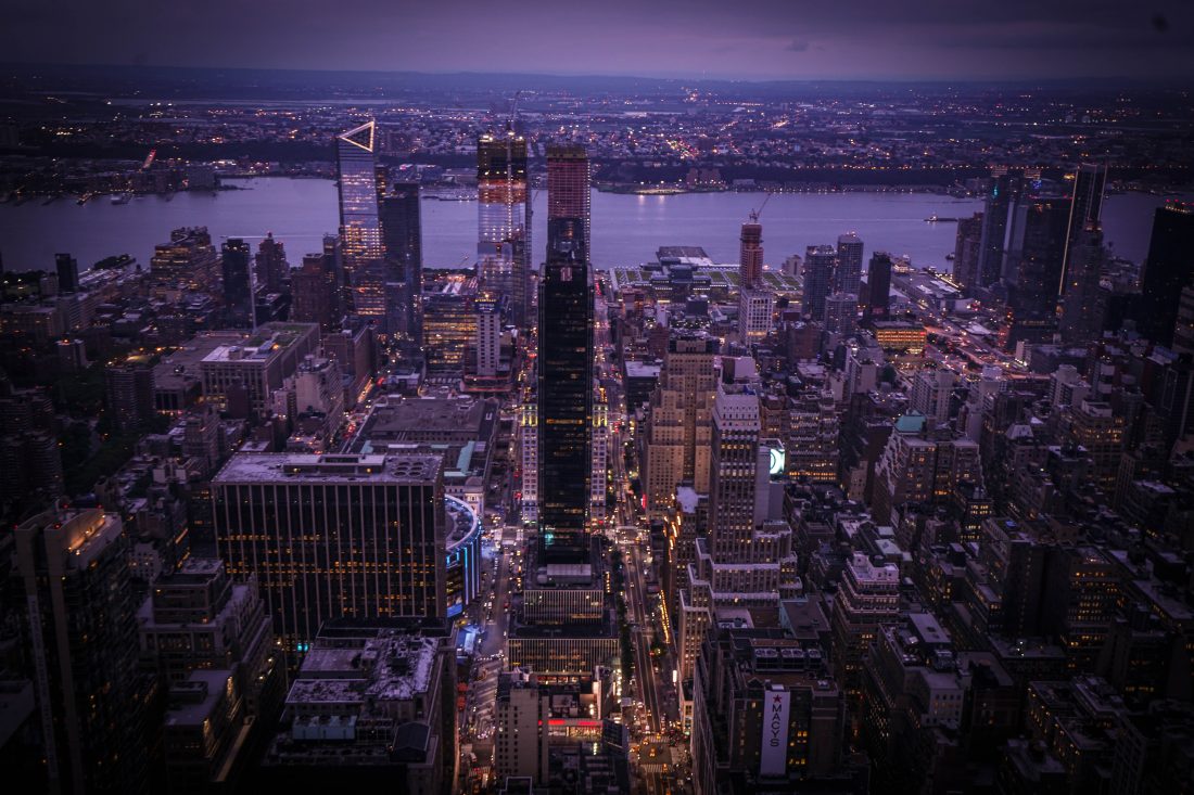 Free photo of Manhattan Evening View