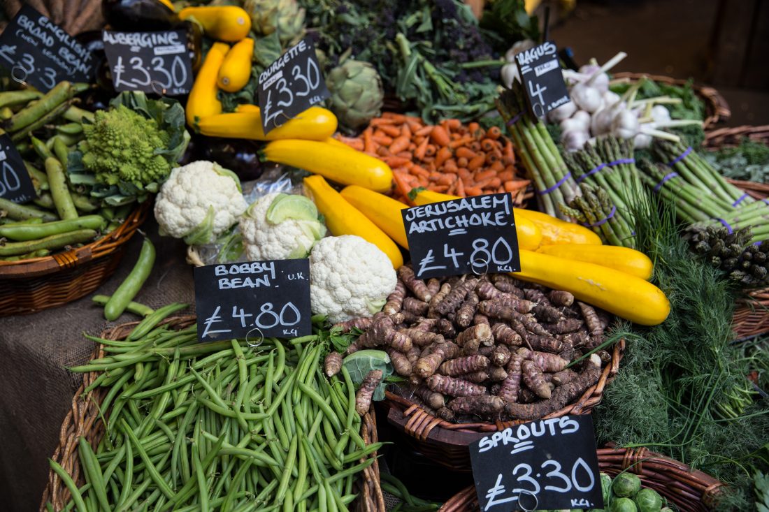 Free photo of Borough Market Vegetables