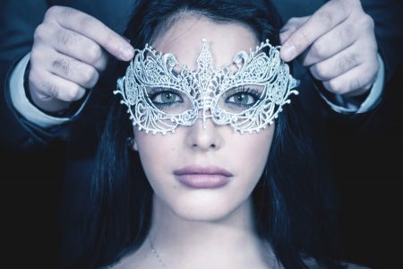 Masked Woman Free Stock Photo