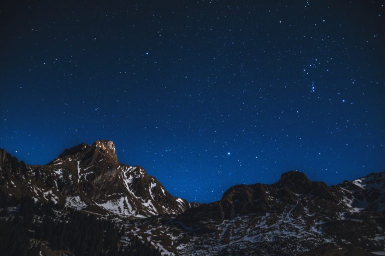 Download Night Mountains Royalty Free Stock Photo and Image