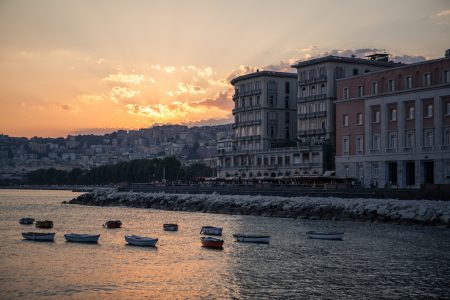 Napoli Coastline Free Stock Photo