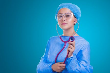 Nurse Doctor in Surgery Free Stock Photo