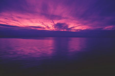 Ocean Sunset Free Stock Photo