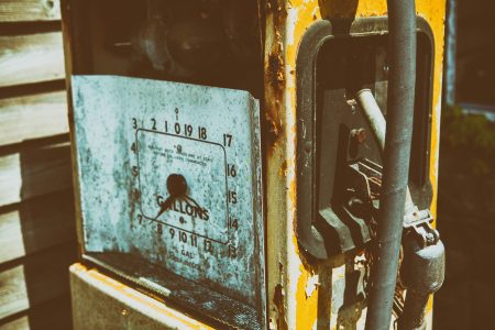 Old Gas Pump Free Stock Photo