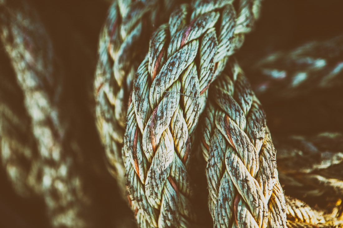 Free photo of Old Rope Texture