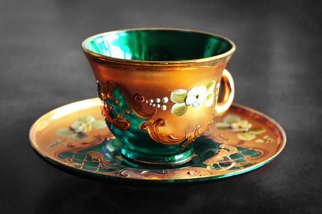 Free photo of Ornamental Tea Cup