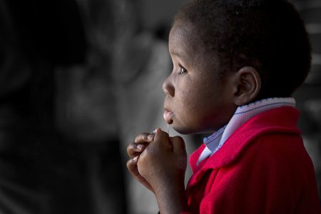 Orphan in Africa Free Stock Photo