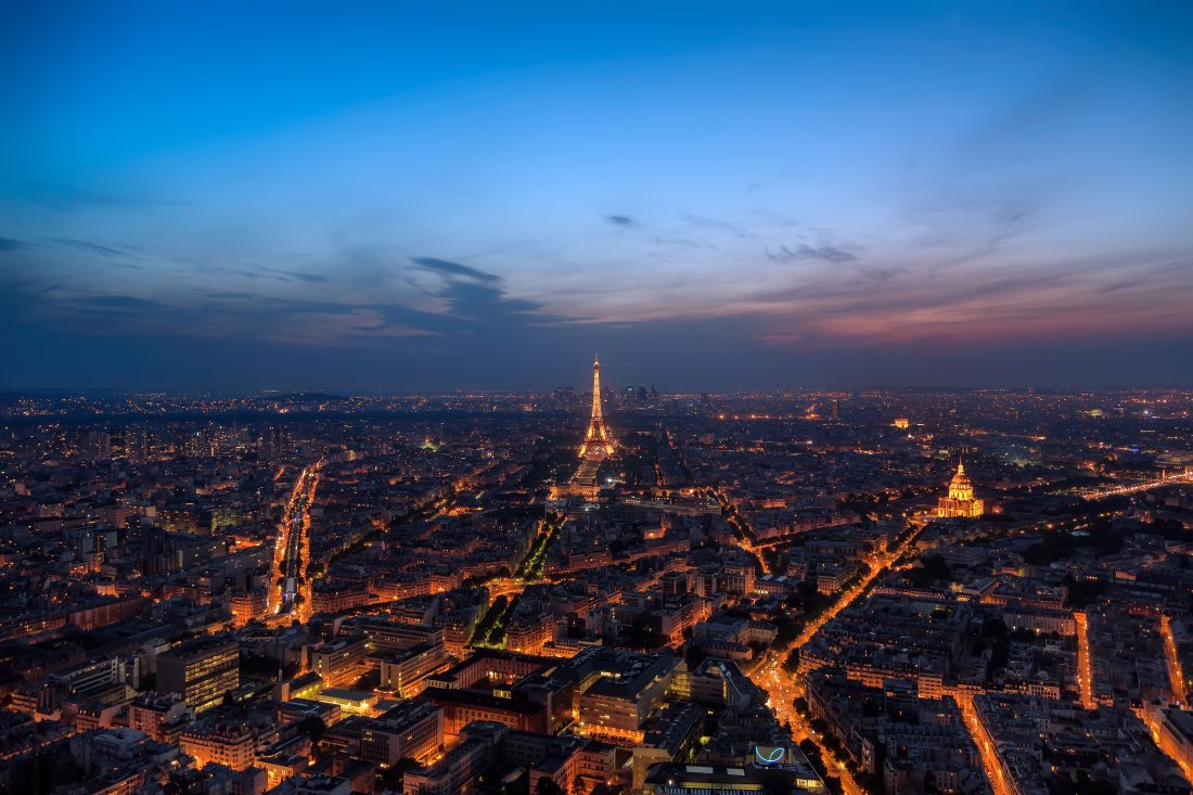 Free photo of Sky over Paris