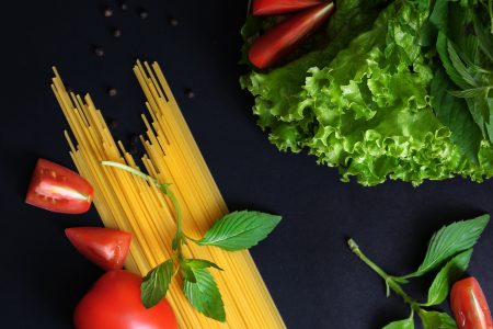 Raw Spaghetti Pasta Free Stock Photo