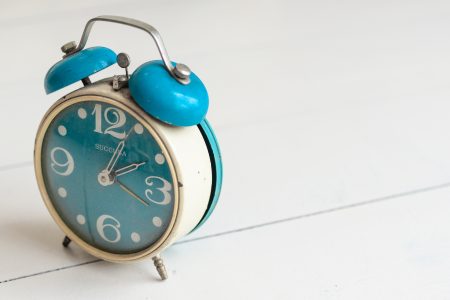 Retro Alarm Clock Free Stock Photo