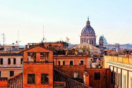 Rome Rooftops Free Stock Photo