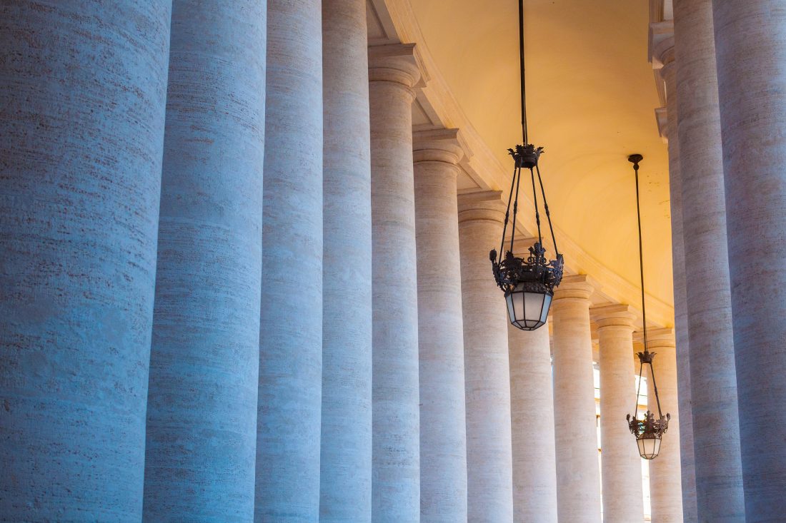 Free photo of Vatican Columns