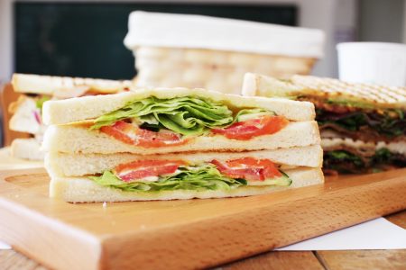 Salad Sandwich Free Stock Photo