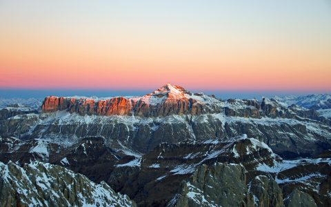Alps at Sunrise Free Stock Photo