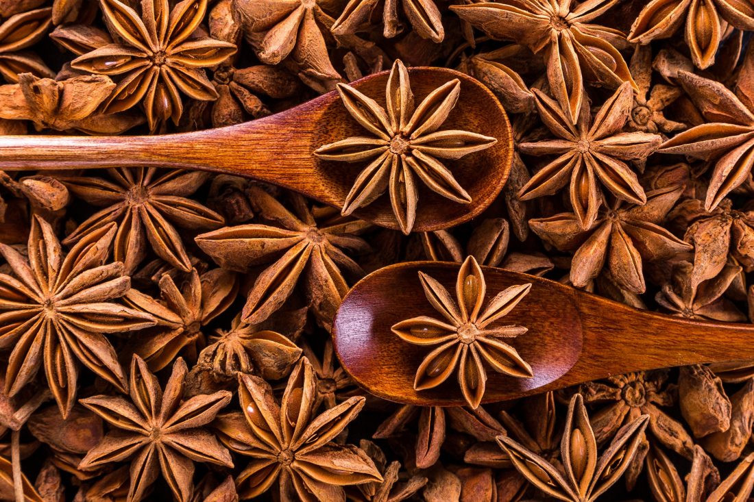 Free photo of Aniseed Stars on Spoons