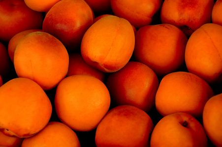 Apricots Fruit Background Free Stock Photo