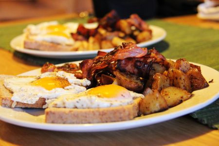 Fried English Breakfast Free Stock Photo