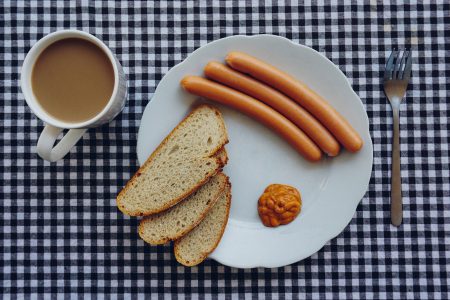 Breakfast Sausages Free Stock Photo