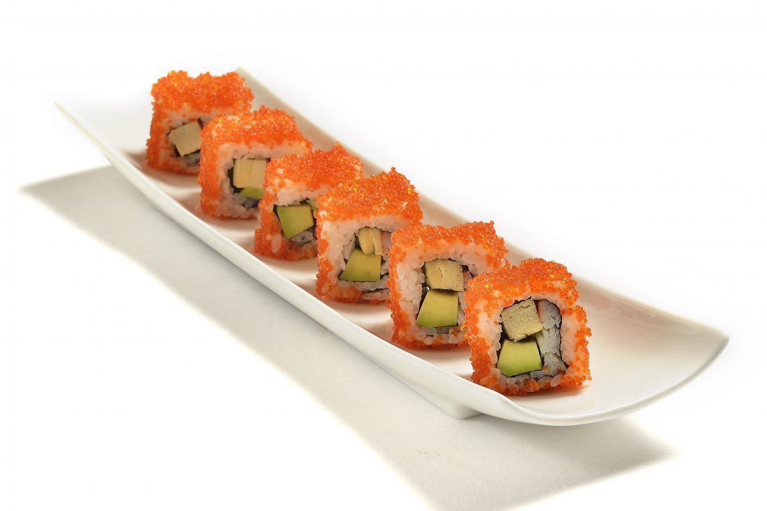 Free photo of Sushi Rolls