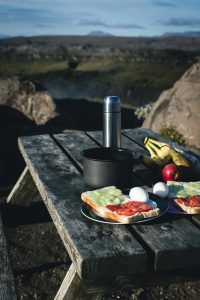 Camping Breakfast Free Stock Photo