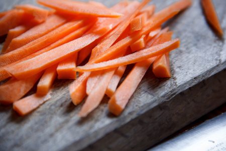 Chopped Carrots Free Stock Photo