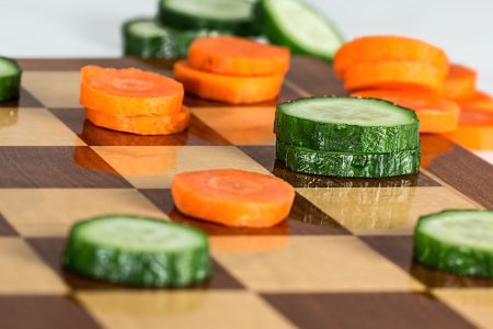 Carrots & Cucumber Free Stock Photo