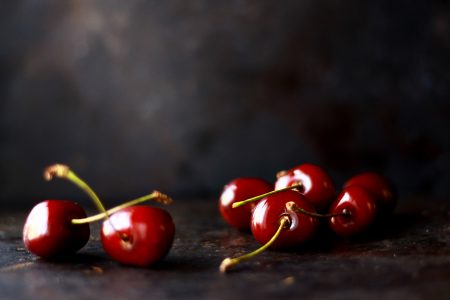 Cherries Dark Free Stock Photo