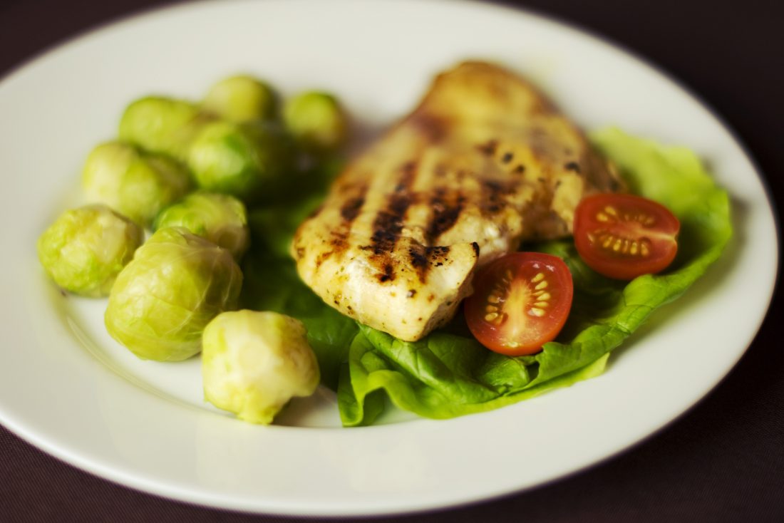 Free photo of Chicken & Brussel Sprouts