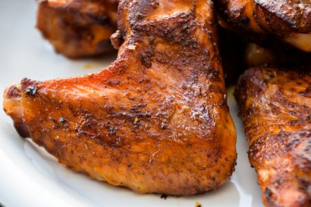 BBQ Chicken Wings Free Stock Photo