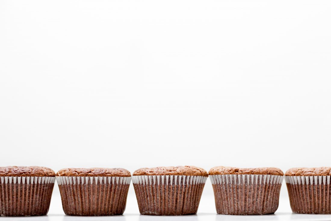 Free photo of Chocolate Muffins Cakes
