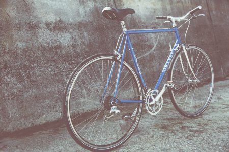 Blue Bike Free Stock Photo