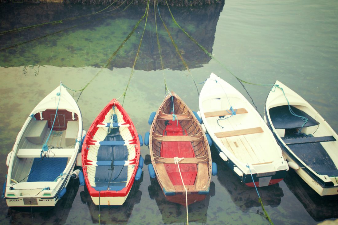 Free photo of Coastal Dublin Small Fishing Boats